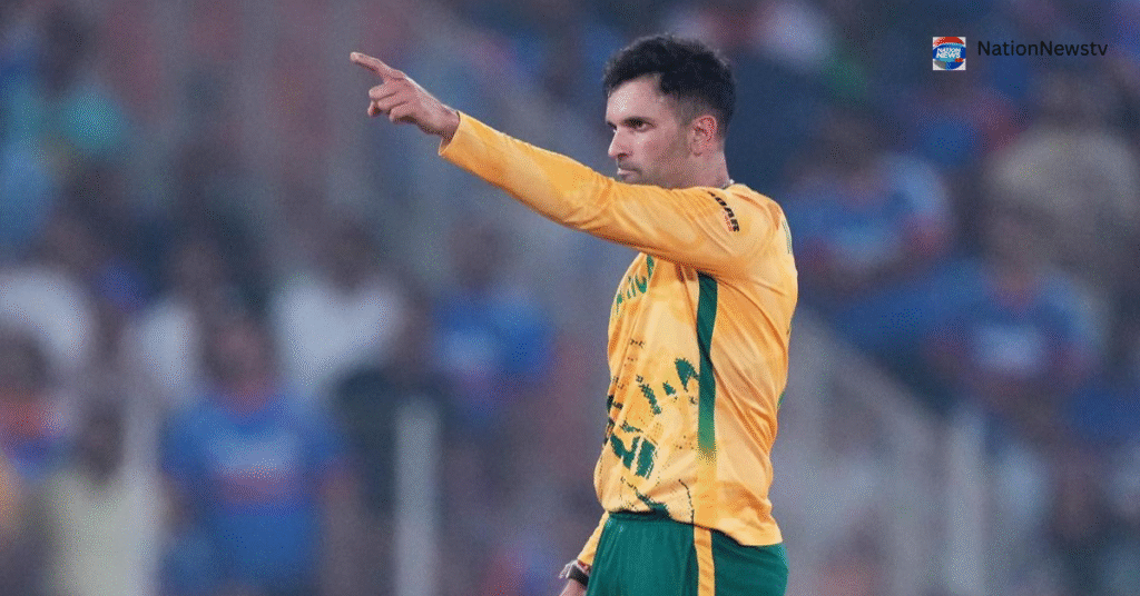 South Africa captain winning toss and choosing to bat first in 4th T20I against New Zealand 2026